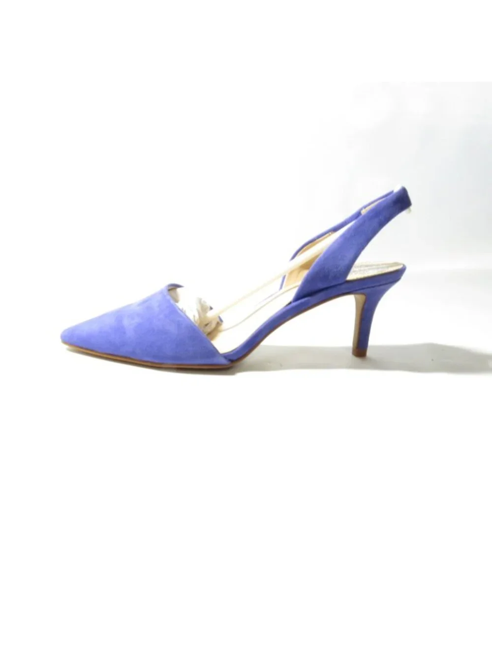 Vince Camuto Suede Slingback Pump ~ Kolissa ~ Pop Purple 6.5 M NIB